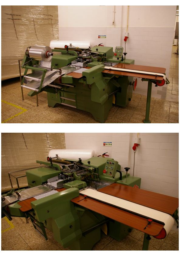 wrapping machine for chocolate